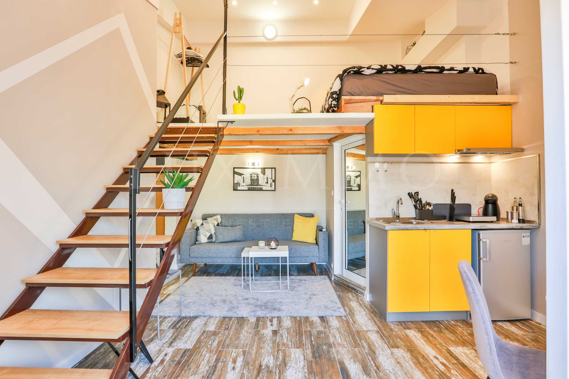 Studio for rent in Sofia, district"Center", Bulgaria. Furnished studio